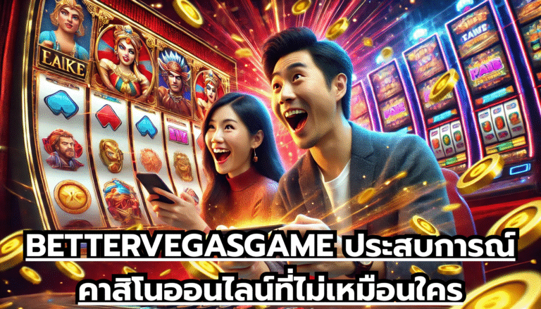 BETTERVEGASGAME ประสบการณ์คาสิโนออนไลน์ที่ไม่เหมือนใคร