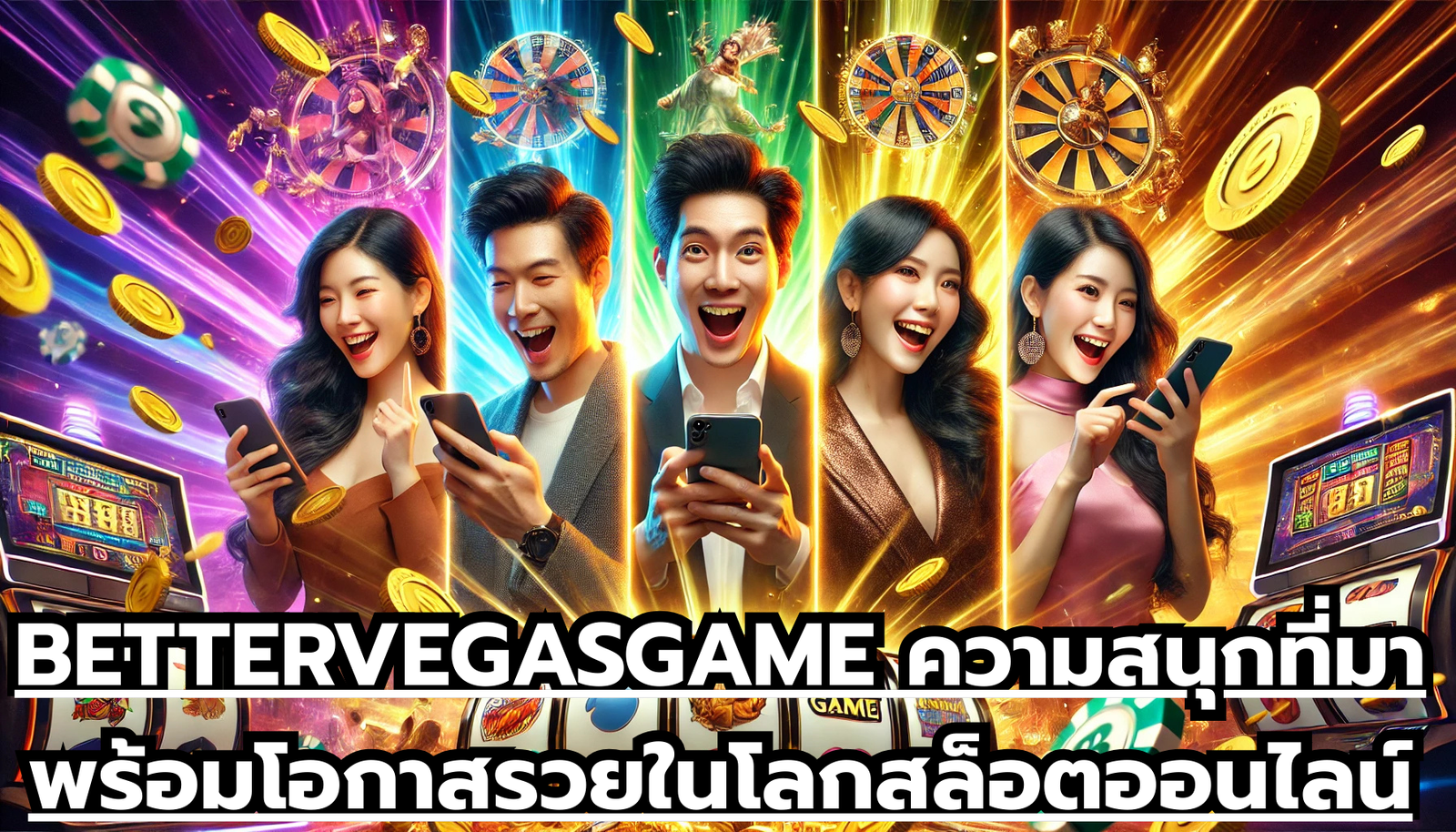 BETTERVEGASGAME ความสนุกที่มาพร้อมโอกาสรวยในโลกสล็อตออนไลน์