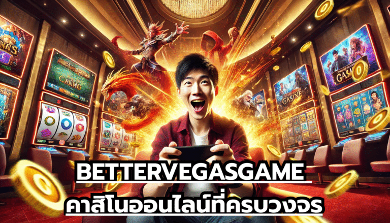 BETTERVEGASGAME คาสิโนออนไลน์ที่ครบวงจร