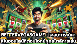 BETTERVEGASGAME ประสบการณ์คาสิโนออนไลน์ที่ตอบโจทย์ทุกสไตล์การเล่น