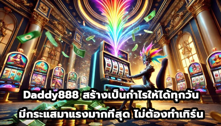 Daddy888 สร้างเป็นกำไรให้ได้ทุกวัน มีกระแสมาแรงมากที่สุด ไม่ต้องทำเทิร์น-5